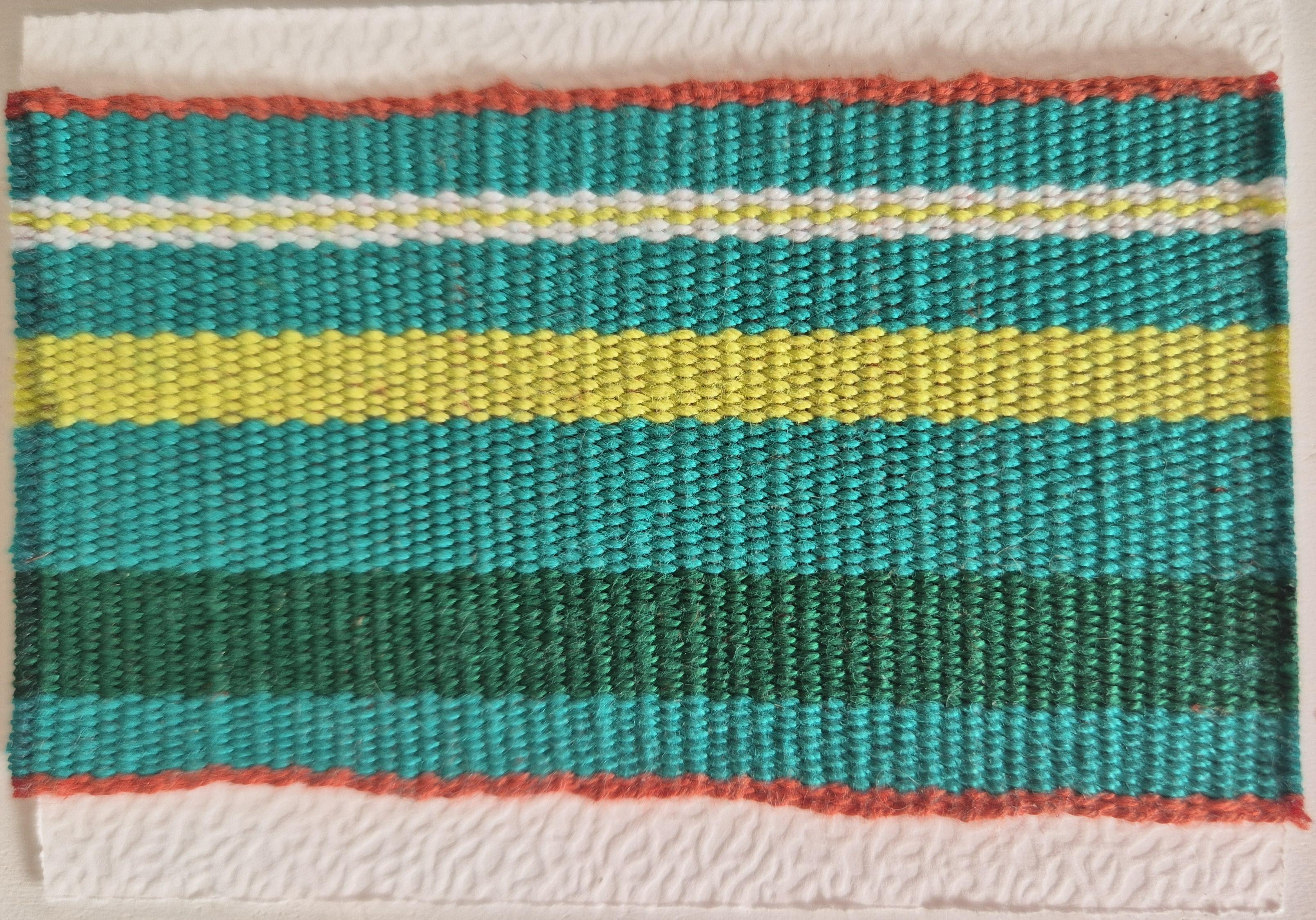 Een van de ATC-kaartjes.